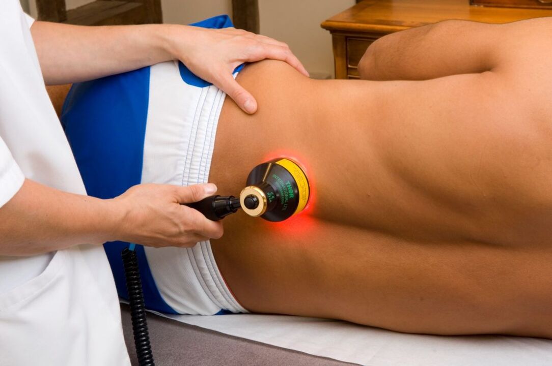 Lumbar Osteokondrosia fisioterapia